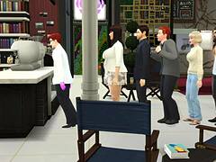 X-ray specs give Dexter a peek at the Sims 4 characters’ private lives