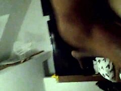 Thick white girl and Ray get messy with big black cocks