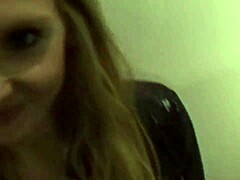 teen cutie gets messy cumshot after wild action