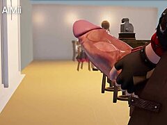 uhh, naughty futa girl skmt ep1 gets bent over hard