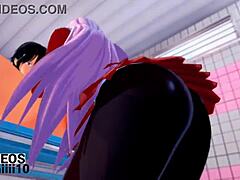 Zero Two Delivers Intense Blowjob Hentai