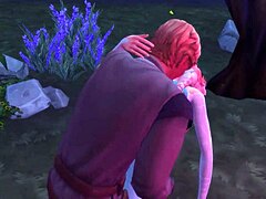 Elsa And Kristoff In Public Sex In Wild 3D Hentai