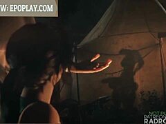 Lara Croft takes hard fucking in 3D