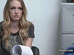 Blonde Bends Over For Big Cock In Hidden Cam!