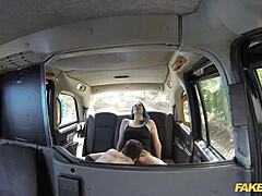 Fake Taxi: Horny Couple's Random Backseat Hardcore Sex in Car