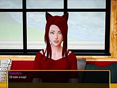 My new family 502: A visual novel with redheads and small-breasted women