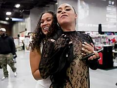 We banged in parking lot at exxxotica