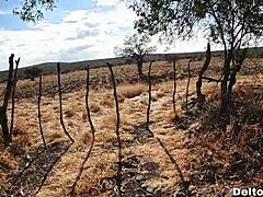 Petite Babe with Big Ass Loves Outdoor Fucking and Sensual Strip