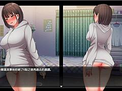 why expose yourself in front of the pole? it's getting me so excited in this hentai game.