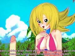 dark magician girl in bikini free pov during yu-gi-oh fantasy adventure