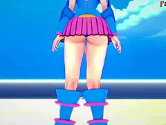 dark magician girl in bikini free pov during yu-gi-oh fantasy adventure