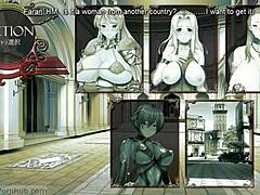 busty princess gets hypnotized for wild hentai sex in visual novel 19 😈💦