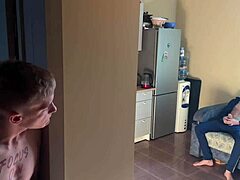 riding a twink's big dick with bdsm vibes