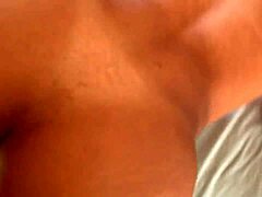 Fat stepbrother makes me moan loudly with his cock!