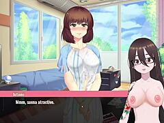 Anime Hentai Babe with Big Tits Dominates in Juguemos Memory 02