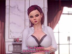 Одержим фемдом фута-трахом в 3D