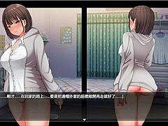 why expose yourself in front of the pole? it's getting me so excited in this hentai game.
