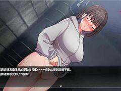 why expose yourself in front of the pole? it's getting me so excited in this hentai game.