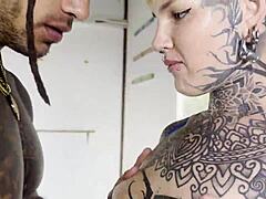 Tattooed princess attends training session with damilvvs