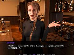 Nudist school adventure continues with a hot date with Lena
