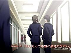 gakuen anime 01 insulting lowest scum dialogue