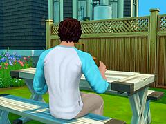 Stepbrother takes huge dick in ass roughly