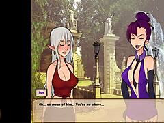 League of Legends parody with a hot anime babe and a big ass