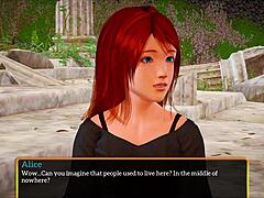 Teen Redhead Explores Wild Erotic Adventures in My New Family 454 Game