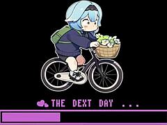 Busty Delivery Worker Exposed In Anime Game