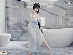 Azur Lane Jinghai 3D Nude Dance in TikTok Style