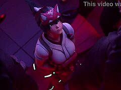 Kiriko gets her face fucked hard!