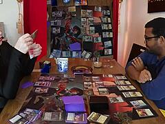 Gay magic duel with Gollum vs Emmara, Geralf, and Odric