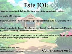 Joi en español for transformation play