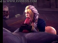 Porn 3D fitur Tyrande Jaina Alexstrasza elf-elf musik