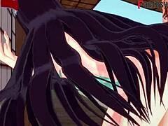 Friedrich der gro�e fucks hard with ahegao face in azur lane fantasy!