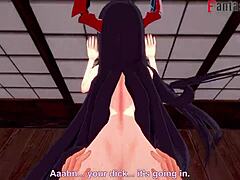 Friedrich der gro�e fucks hard with ahegao face in azur lane fantasy!