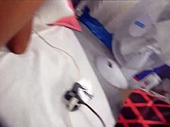 using huge dildo on my stepsister with her sexy body, she's so hot part 2