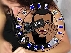 Allie Sloppy POV Blowjob Swallow