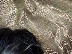 Intense secretary interview turns oral and creampie