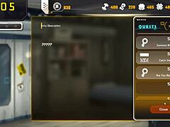 3D game with cute anime girl getting anal pleasure