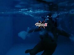 seductive maxine x strips down to dominate your climax completely. watch her big tits and ass take control!