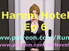 Amateur harem members in homemade hotel sex video with big cock star