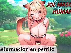 Spanish slave transformation into a milk-drinking dog and more