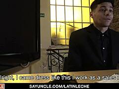 I hired strong boy Danny for construction, and he gave me a blowjob