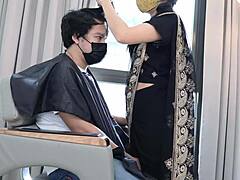 Indian Barber, Feeling Horny While Cutting Hair Today?