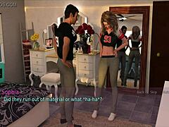 A Wife and Stepmother Engage in a Family Game Adventure