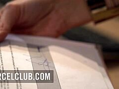 Blonde and Brunette Dive into Deep Lesbian Fingering Fun