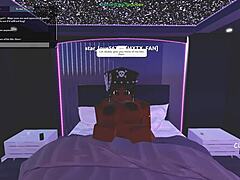 Ebony whore gives blowjob in doggystyle bent over for big black cock