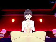 i watch kobeni and makima fuck intensely in chainsaw man hentai