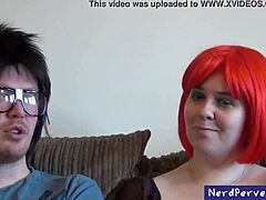 Black booty girl strips fiercely and sucks intensely